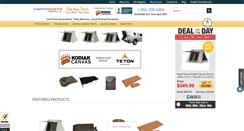 Desktop Screenshot of kodiakflexbowtents.com