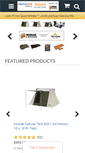 Mobile Screenshot of kodiakflexbowtents.com